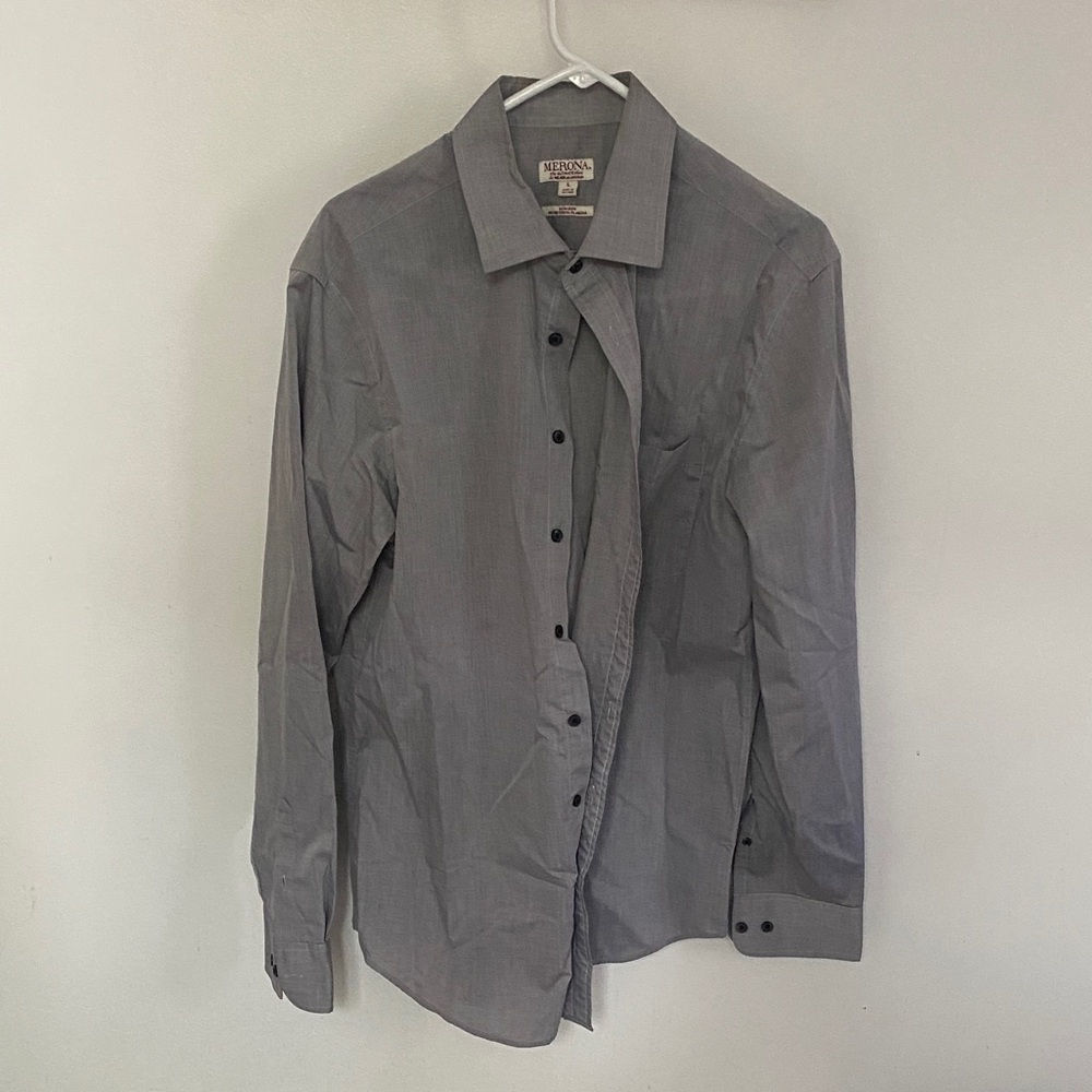 Merona Light Gray Collared Shirt